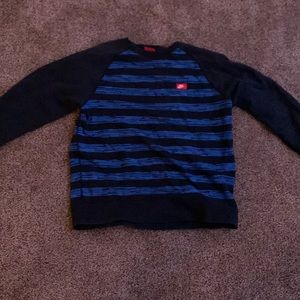 Mens striped Nike sweater